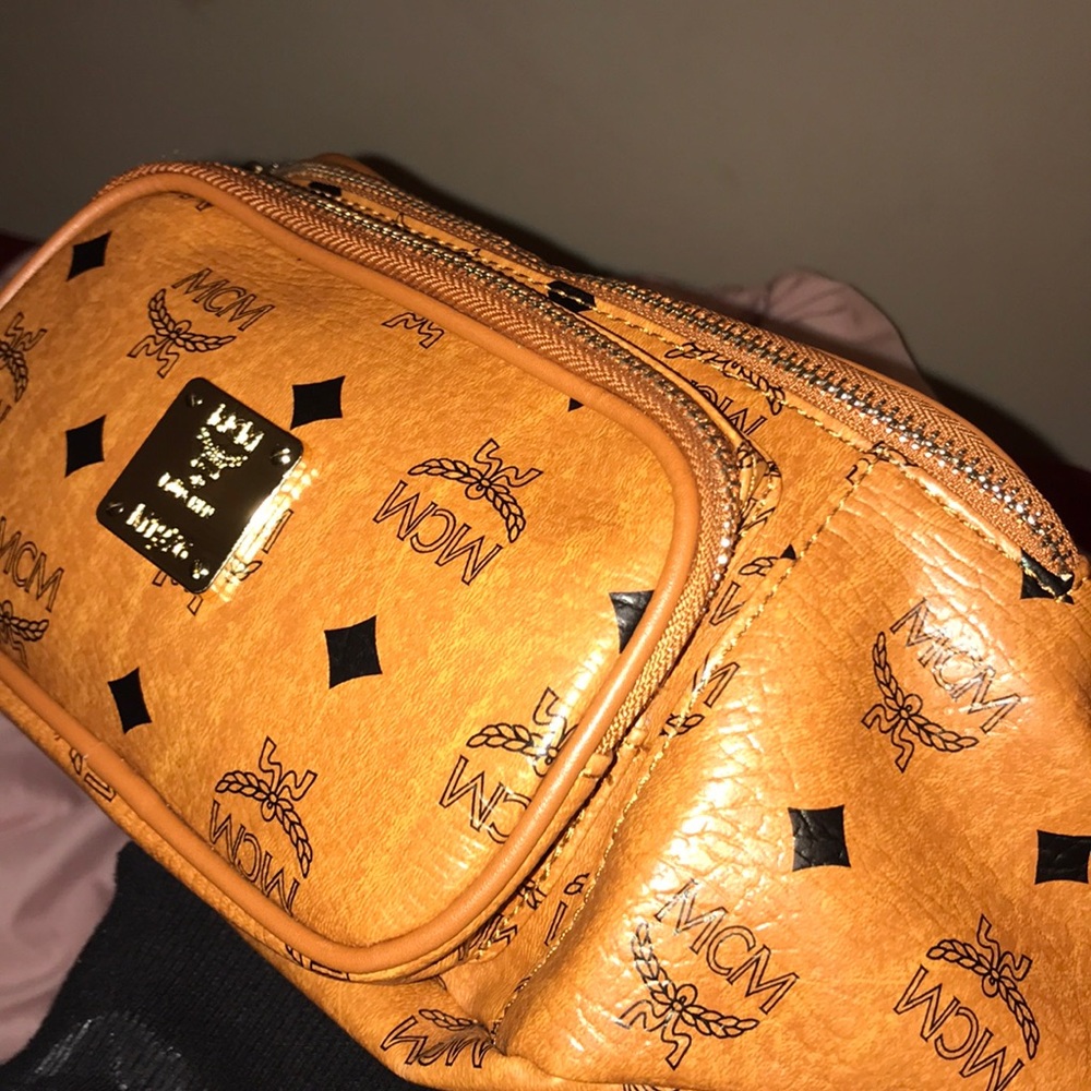 Authentic MCM fanny pack